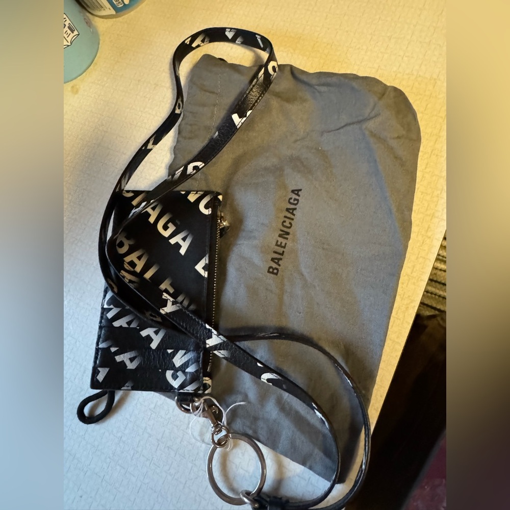 Authentic Balenciaga wallet purse crossbody